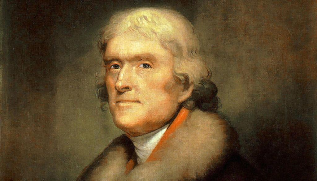 Thomas Jefferson.